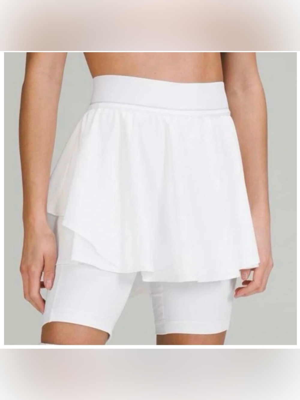 Lululemon Court Rival High-Rise Tennis
Skirt White size: 10